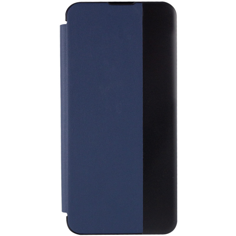 Чехол-книжка Smart View Cover для Xiaomi Redmi Note 9s / Note 9 Pro / Note 9 Pro Max (Синий)