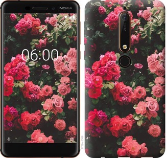 

Чохол Кущ з трояндами на Nokia 6.1 689875