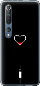 Чехол Подзарядка сердца для Xiaomi Mi 10 Pro
