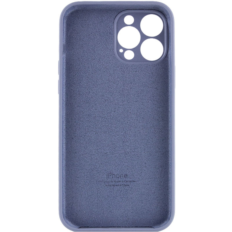 Фото Чехол Silicone Case Full Camera Protective (AA) для Apple iPhone 14 Pro Max (6.7") (Серый / Lavender Gray) на vchehle.ua