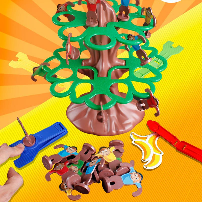 Настільна інтерактивна гра Ummi 707-31 Jumping Monkeys Game (Brown / Green) в магазині vchehle.ua