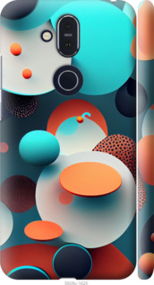 

Чохол Горошок абстракція на Nokia 8.1 1543894