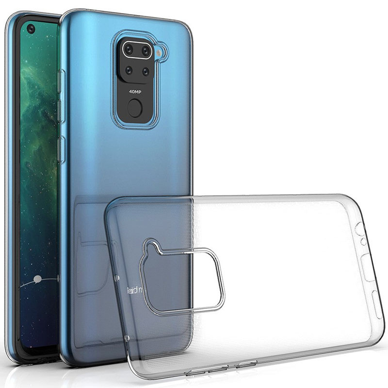 TPU чохол Epic Premium Transparent на Xiaomi Redmi Note 9 / Redmi 10X (Прозорий / Transparent) в магазині vchehle.ua