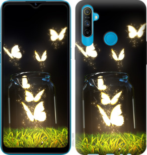 Чехол Бабочки для Realme C3