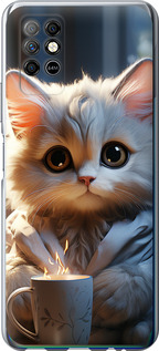 Чохол White cat на Infinix Note 8