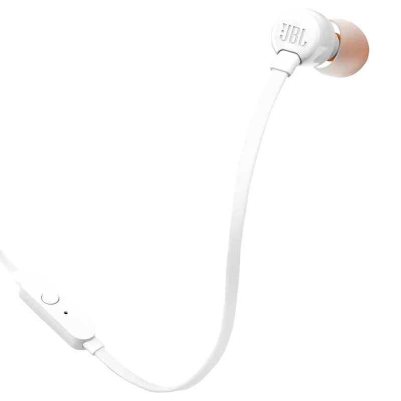 Фото Уцінка Навушники JBL T110 (JBLT110) (Дефект упаковки / White) в маназині vchehle.ua