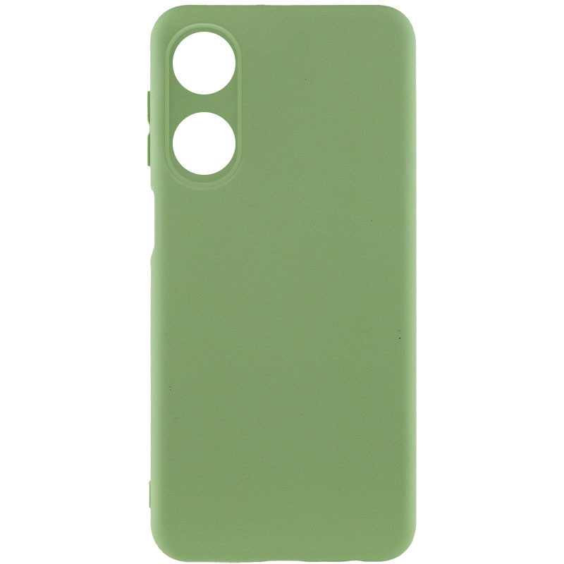Чохол Silicone Cover Lakshmi Full Camera (A) на Oppo A38 / A18 (Зелений / Pistachio)