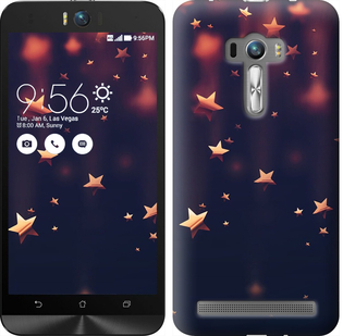 

Чехол Падающие звезды для Asus ZenFone Selfie ZD551KL 646269
