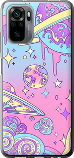 

Чехол Розовая галактика для Xiaomi Redmi Note 10S 1696454
