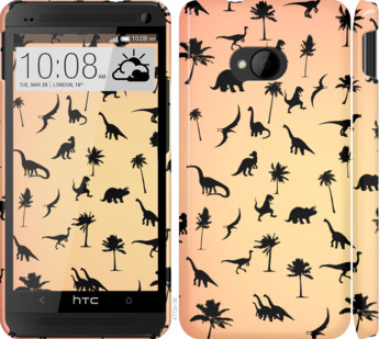 

Чохол Динозаврики 1 на HTC One M7 894042