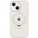 Чехол Silicone Case Full Protective with Ring для Apple iPhone 15 (6.1") (White)
