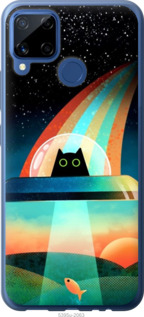 

Чехол Кот, нло, радуга, рыба для Realme C15 1403298