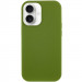 Чехол Silicone Case Full Protective (AA) NO LOGO для Apple iPhone 16 Plus (6.7") (Зеленый / Dark Olive)