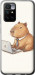 Чехол Funny Capybara CEO Working для Xiaomi Redmi 10