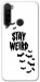Чехол Stay Weird для Xiaomi Redmi Note 8