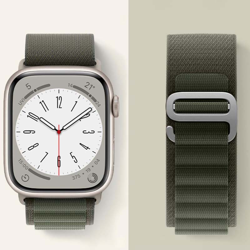 Фото Ремешок Hoco WA13 Original series Apple watch (42/44/45/49mm) (Green) в магазине vchehle.ua