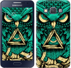 Чехол Сова Арт-тату для Samsung Galaxy A3 A300H