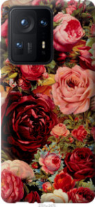 Чехол Цветущие розы для Xiaomi Mix 4