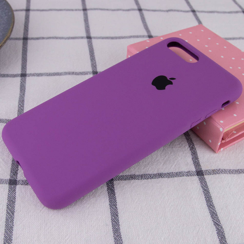 Фото Чохол Silicone Case Full Protective (AA) на Apple iPhone 7 plus / 8 plus (5.5") (Фіолетовий / Grape) на vchehle.ua