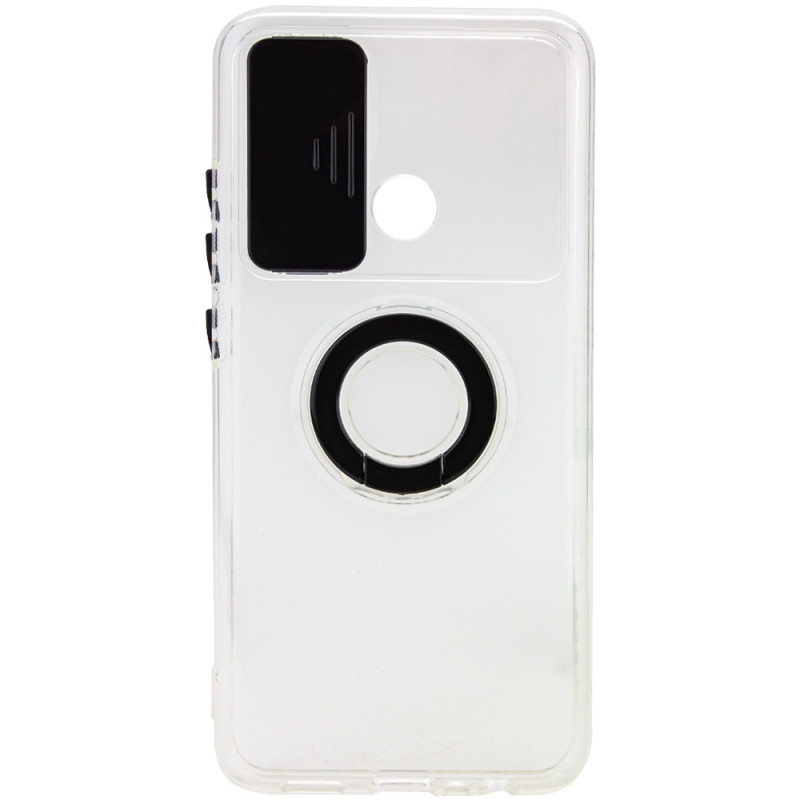 

Чехол Camshield ColorRing TPU со шторкой для Oppo A15 (Черный) 1162235