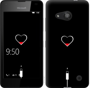 

Чехол Подзарядка сердца для Microsoft Lumia 550 721570