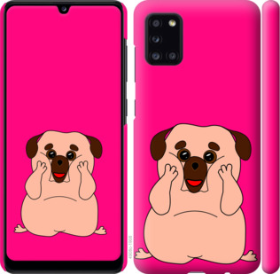 

Чехол Весёлый мопс для Samsung Galaxy A31 A315F 933585