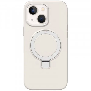Чехол Silicone Case Full Protective NO LOGO with Ring для Apple iPhone 15 (6.1")