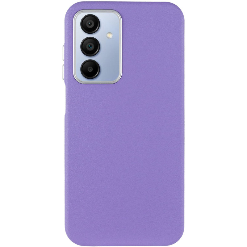 Фото Шкіряний чохол Leather Case Metal Buttons на Samsung Galaxy A25 5G (Light Purple) на vchehle.ua