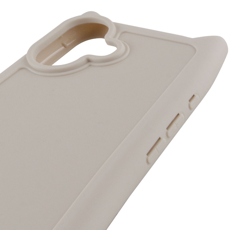 Чехол TPU Cat для Apple iPhone 16 Plus (6.7") (Antique White) в магазине vchehle.ua