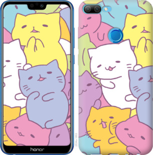 

Чехол Котики для Huawei Honor 9N (2018) 912677