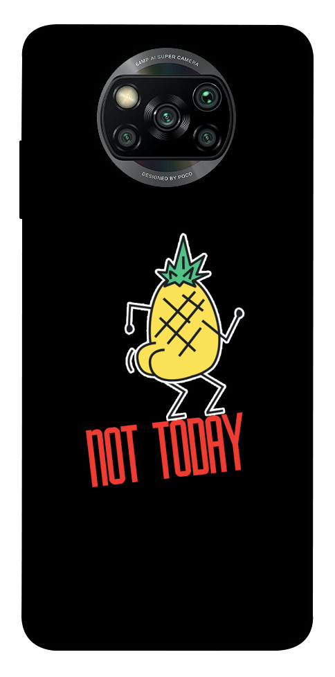 

Чехол Not today для Xiaomi Poco X3 NFC 1104023