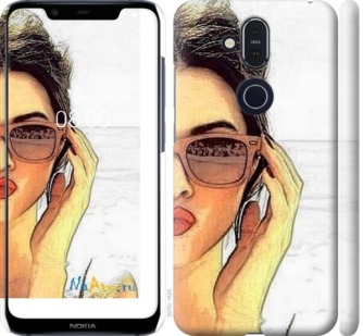 

Чехол Девушка_арт для Nokia 8.1 764190