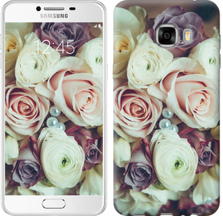 

Чехол Букет роз для Samsung Galaxy C7 C7000 452202