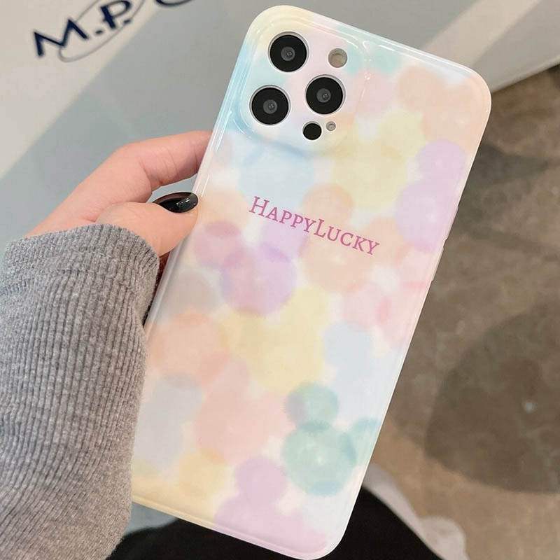 Фото TPU чохол HappyLucky на Apple iPhone 13 Pro (6.1") (Pink) на vchehle.ua