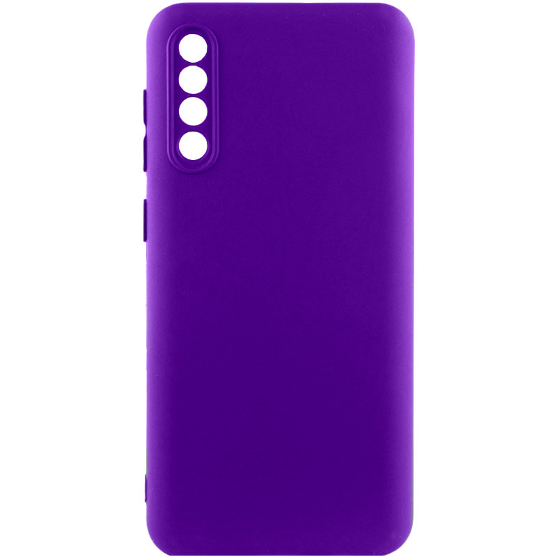 Чехол TPU GETMAN Liquid Silk Full Camera для Samsung Galaxy A50 (A505F) / A50s / A30s (Фиолетовый / Ultra Violet)