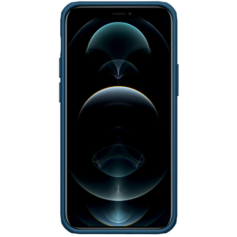 Фото Чехол Nillkin Matte Pro для Apple iPhone 14 (6.1") (Синий / Blue) на vchehle.ua