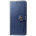 Кожаный чехол книжка GETMAN Gallant (PU) для Xiaomi Redmi Note 11 Pro 4G/5G / 12 Pro 4G (Синий)