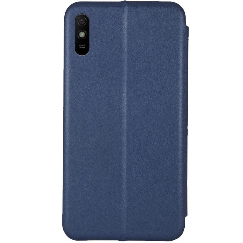 Фото Шкіряний чохол-книжка Classy на Xiaomi Redmi 9A (Темно-синій) в маназині vchehle.ua