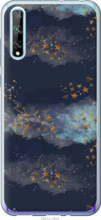 

Чехол Ночь золотые звезды для Huawei P Smart S 1406285