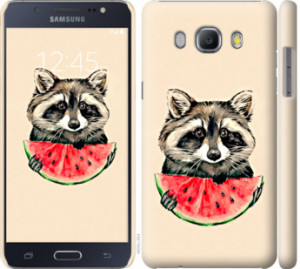 Чехол Енотик с арбузом для Samsung Galaxy J5 (2016) J510H