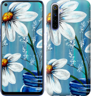 

Чохол Красиві арт-ромашки на Realme 6 921156