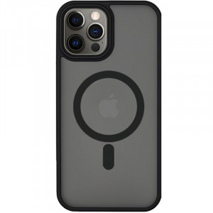 TPU+PC чохол Metal Buttons with Magnetic Safe на Apple iPhone 14 Pro (6.1")