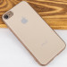 Фото TPU чехол Matte LOGO для Apple iPhone 7 / 8 (4.7") (Золотой / Gold) в магазине vchehle.ua