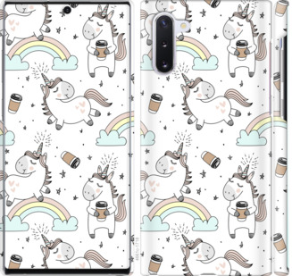 

Чохол Єдиноріг і кава на Samsung Galaxy Note 10 Plus 840667