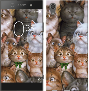 

Чехол коты для Sony Xperia XA1 Dual 476510