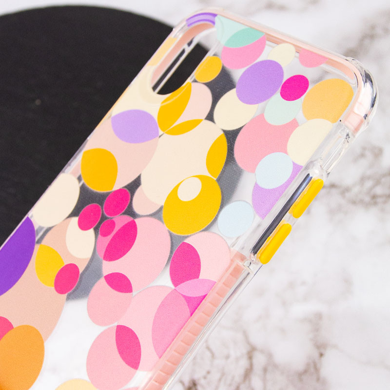 

TPU+PC чехол Colorific с подвесной цепью для Apple iPhone XS Max (6.5") (Bubbles) 1186770