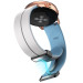 Фото Силіконовий ремінець Classy для Smart Watch 20mm (White / Blue) в маназині vchehle.ua