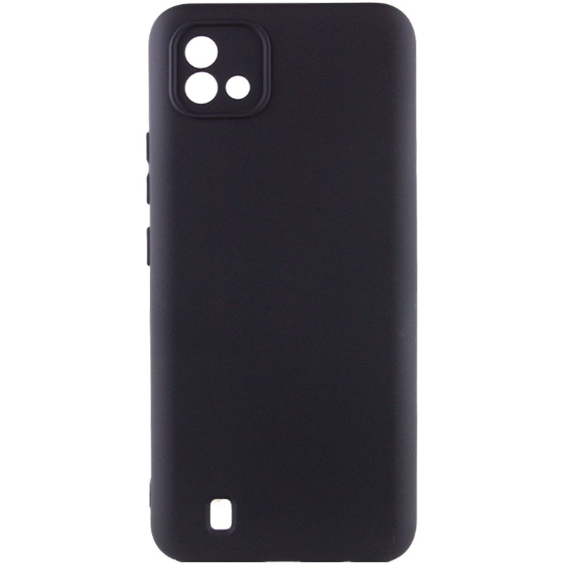 Чехол Silicone Cover Lakshmi Full Camera (A) для Realme C11 (2021) (Черный / Black)