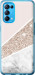 Чехол Пастельный мрамор для Oppo Reno5