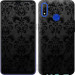 Чехол узор черный для Realme 3